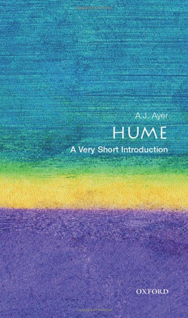 Hume: A Very Short Introduction by A.J. Ayer